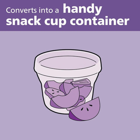 Philips AVENT Powder Formula Dispenser and Snack Cup For Unisex Baby, Grey, SCF135/18 Phillips Avent