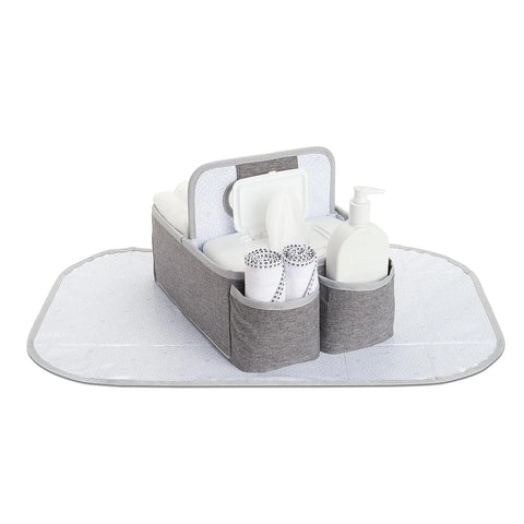 Munchkin® Portable Diaper Caddy Organizer, Grey - Baby Bamboo