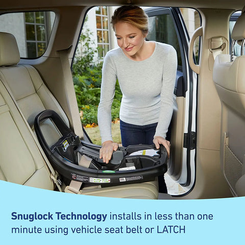 GRACO, SnugFit 35 DLX Infant Car Seat Baby Car Seat with Anti Rebound Bar, Spencer. - Baby Bamboo