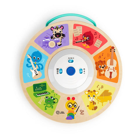 Baby Einstein Cal's Smart Sounds Symphony Magic Touch Wooden Electronic Activity Toy, Ages 6 Months + Baby Bamboo