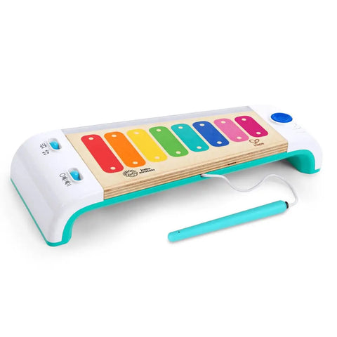 Baby Einstein Magic Touch Xylophone Wooden Musical Toy with Lights, Ages 12 months + Baby Bamboo