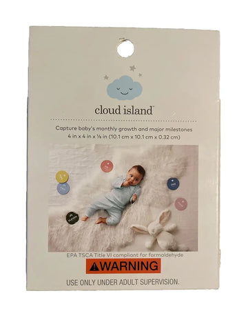 Baby Milestone Cards Monthly Growth Photo Cards 1-12 Months Baby Bamboo