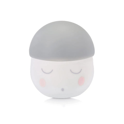 Babymoov Gray Squeezy Night Light, Soft Silicone Night Lamp, Sleep Aid for Babies and Kids, 200 Hour Battery Life , Pack of 1 Baby Bamboo