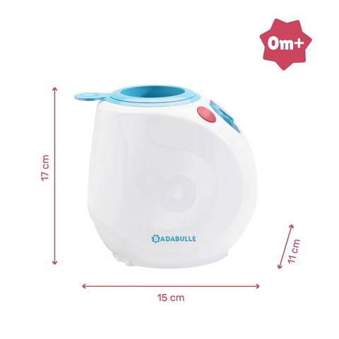 Badabulle Easy Plus Bottle Warmer, Blue Baby Bamboo