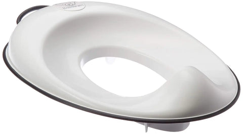 BABYBJORN Toilet Trainer - White/Black, 11.5x14x3.5 Inch (Pack of 1) Baby toilet trainer
