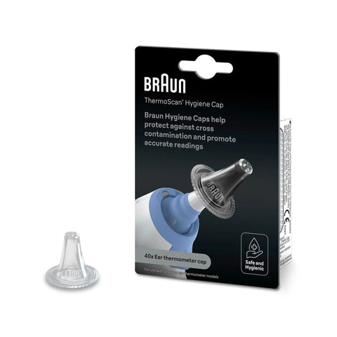 Braun ThermoScan Hygiene Caps - 40 pcs Baby Bamboo
