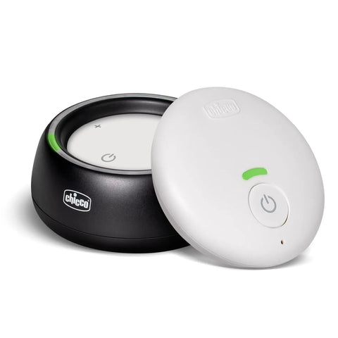 Chicco Audio Baby Monitor for Babies and Children with DECT Technology and Coloured Led Lights, 300 m Rang Chicco