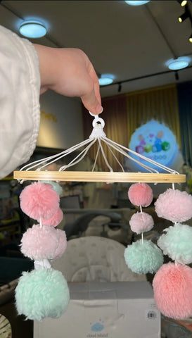 Cloud island crib mobile Baby Bamboo