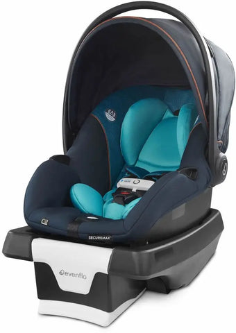 GOLD SensorSafe SecureMax Smart Infant Car Seat (Sapphire Blue) Evenflo
