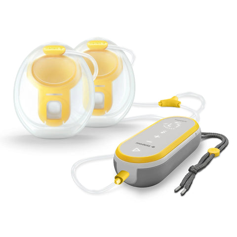 Medela Freestyle Hands-Free Breast Pump | Wearable, Portable and Discreet Double Electric Breast Pump with App Connectivity Baby Bamboo