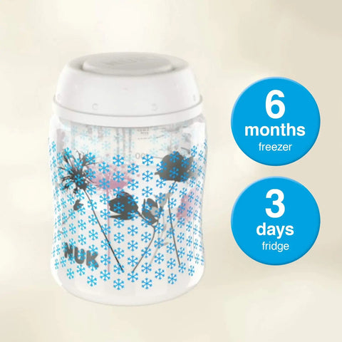 NUK Jolie Manual Breast Pump, Silicone, Portable with 150ml Milk Container & Feeding Nipple Baby Bamboo