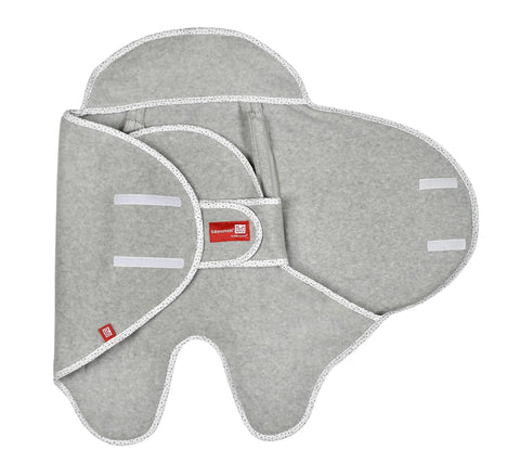 RED CASTLE by BEABA, Baby wrap-around blanket Baby Bamboo
