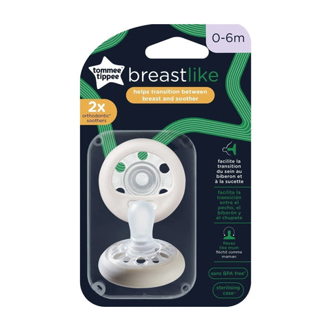 Tommee Tippee Breast-Like Soother 0-6M Tommee Tippee