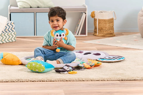 VTech Baby Koala Cuddles Play Mat, Soft Play Mat for Sensory Play, 5 Accessories including Teether and Rattle, Sound Effects and Fun Phrases, Toy for Babies 0, 3, 6, 12 Months Plus, English Version Baby Bamboo