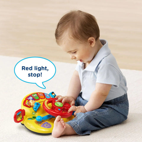 VTech Turn and Learn Driver (Frustration Free Packaging), Yellow vtech