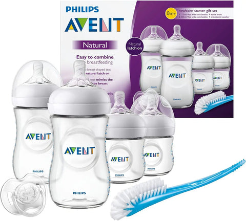 Philips Avent Natural Newborn Baby Bottle Kit - Baby Bamboo