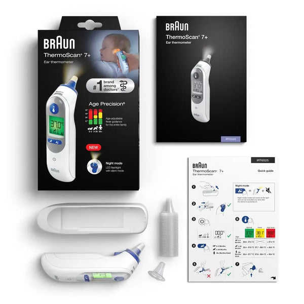 Buy Braun IRT 6520B Ear ThermoScan 7, Age Precision Online at