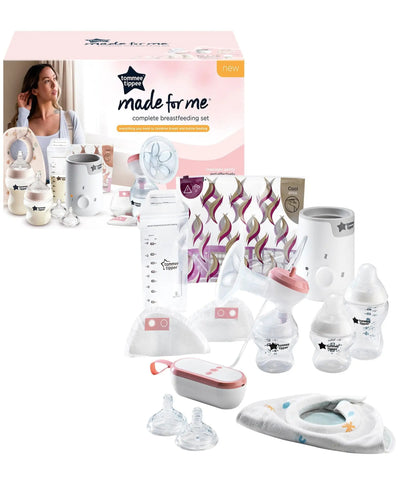 Tommee Tippee Made for Me Electric Pump Complete Breastfeeding Kit - Baby Bamboo