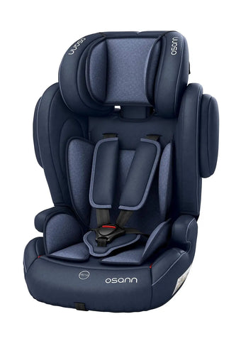 Osann Flux Plus Group 1/2/3 Child Car Seat (9-36 kg) Navy Melange osann