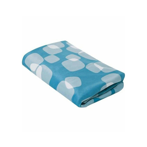 4MOMS BREEZE WATERPROOF BASSINET SHEET BLUE Baby Bamboo