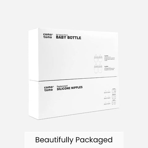 Comotomo Baby Bottle Bundle (7 Piece Set) - Baby Bamboo