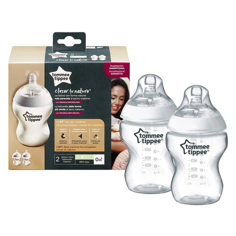Tommee tippee 260ml bottles 2 pack - Baby Bamboo