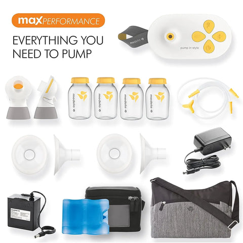 Medela Breast Pump, Pump in Style with MaxFlow, Electric Breastpump, Closed System, Portable Medela