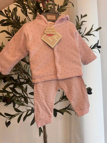 Baby Girl 3-Piece Winter Outfit - Welcome to the World Baby Bamboo