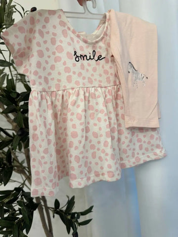 Baby Girl Two Piece Smile Set Baby Bamboo