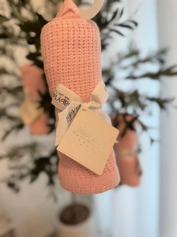 BabyTown Blanket, Pink Baby Bamboo