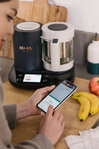 Béaba Babycook Smart® robot cooker charcoal grey Baby Bamboo