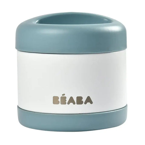 Beaba Thermo-portion stainless steel 500ml Blue Baby Bamboo