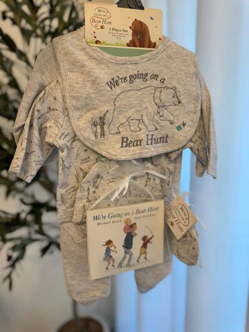 Bear Hunt Baby Boy set 5Pieces Baby Bamboo