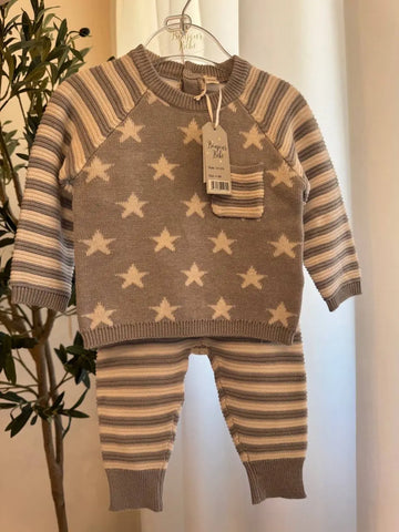 Bonjour Bebe Knitted Set Baby Bamboo