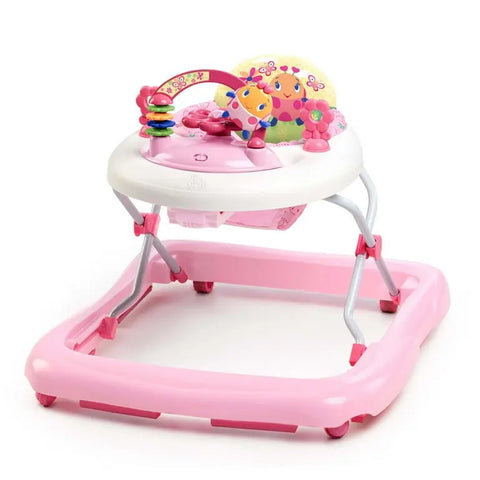Bright Starts Adjustable Baby Walker with Activity Station, JuneBerry Baby Bamboo