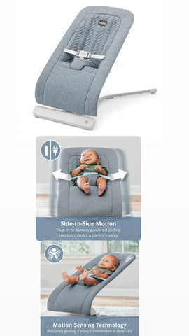 Chicco E-Motion Auto-Glider & Bouncer Baby Bamboo