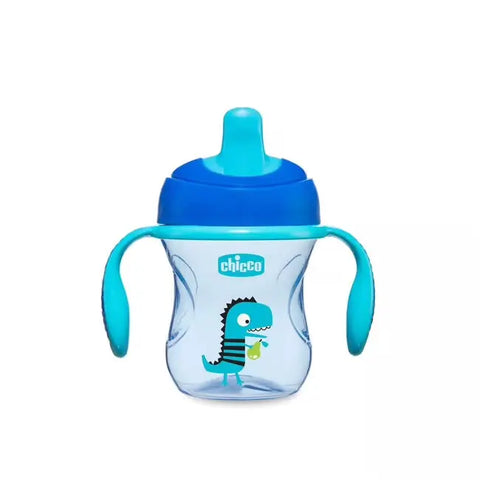 Chicco Mix & Match Training Cup 6m+ Blue 200ml Baby Bamboo