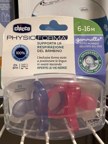 Chicco PHYSIOFORMA PACIFIERS Baby Bamboo