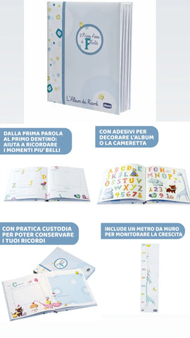 Chicco – Album of Memories Blue Baby Bamboo