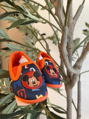 Disney Baby Boy Mickey Mouse Shoes Baby Bamboo