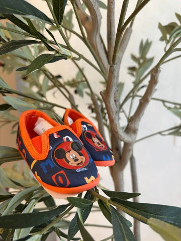Disney Baby Boy Mickey Mouse Shoes Baby Bamboo
