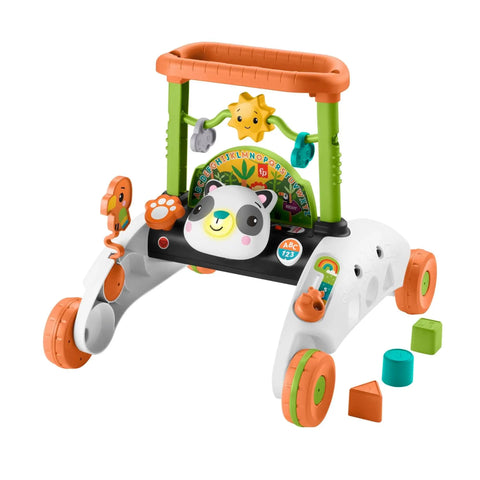 Fisher-Price 2-sided Walker, Stable Rhythm and Car-inspired Interactive Walker Baby Bamboo