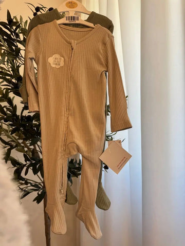 George Baby 2 Bodysuits, 3-6M Baby Bamboo