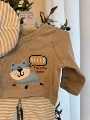 Gerber 3 Piece Set Baby Bamboo