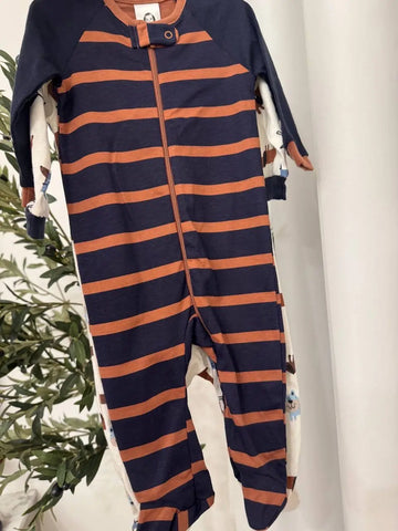 Gerber Baby Boy 2 Sleep n Plays Enteritos Largo Baby Bamboo