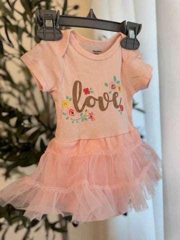 Gerber Baby Girl Love Dress Baby Bamboo