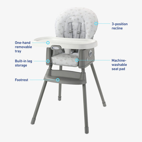 Graco SimpleSwitch Highchair, Reign Chicco