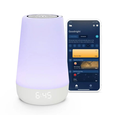 Hatch Rest Baby Sound Machine, Night Light | 2nd Gen | Registry Essential, Sleep Trainer, Routine Builder, Time-to-Rise Alarm Clock, White Noise Soother, Nursery Stories, Toddler Kids Bedroom (Wi-Fi) Baby Bamboo