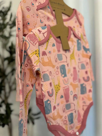 Home Grown 3 Baby Girl Bodysuits Baby Bamboo