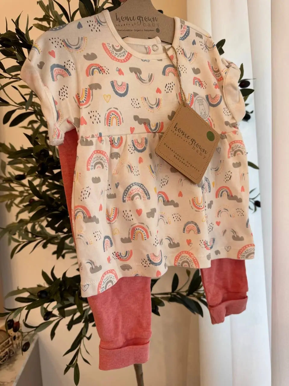 Home Grown Baby Dress Set